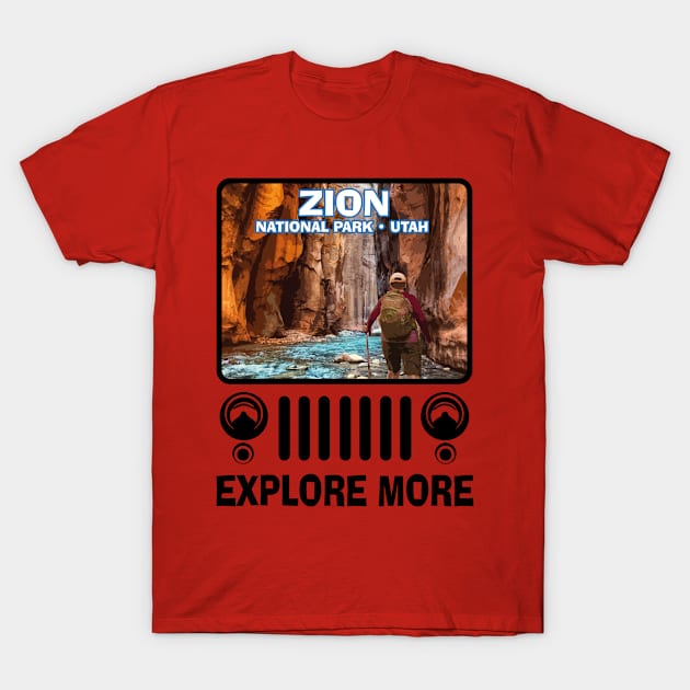 Zion national park T-Shirt by ploxd